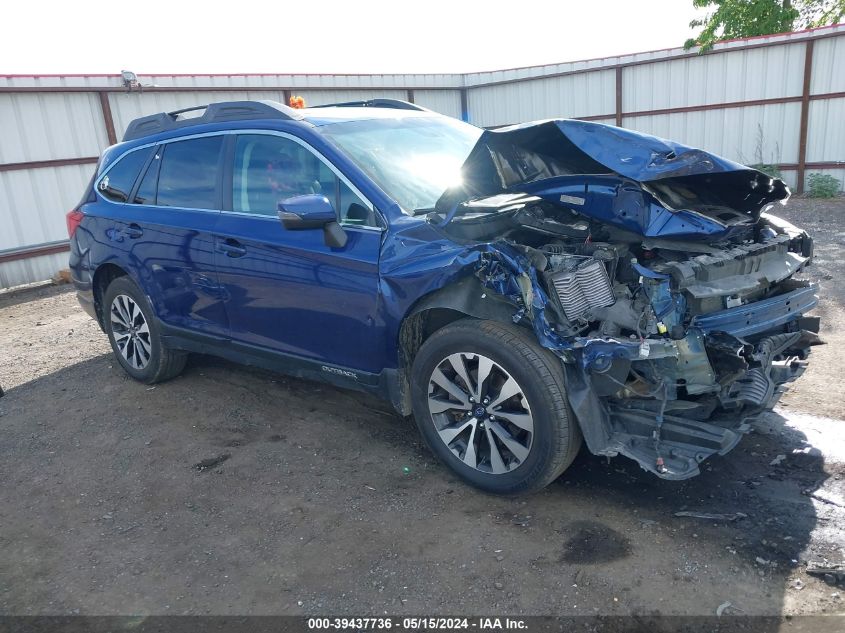 2016 SUBARU OUTBACK 2.5I LIMITED