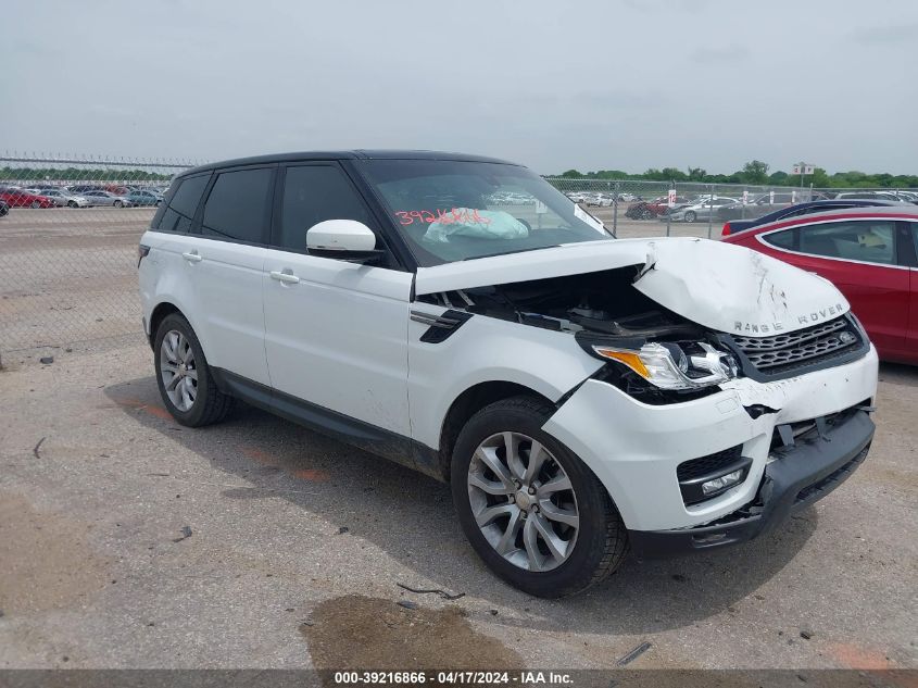 2015 LAND ROVER RANGE ROVER SPORT 3.0L V6 SUPERCHARGED HSE/3.0L V6 SUPERCHARGED SE