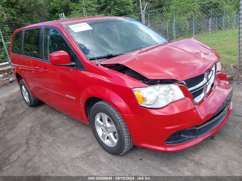 2013 DODGE GRAND CARAVAN SXT