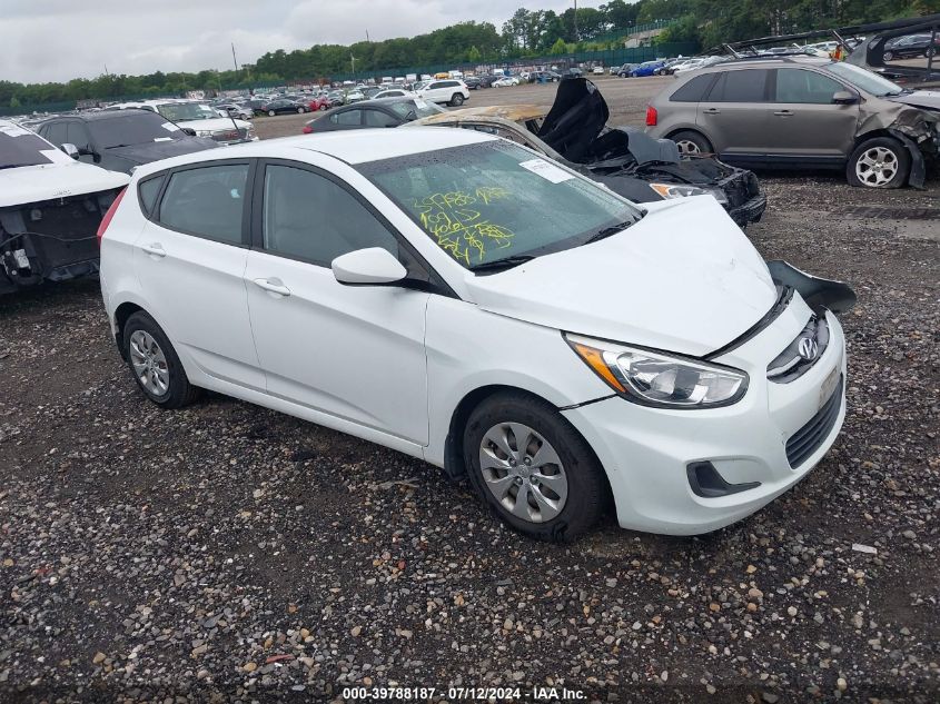 2016 HYUNDAI ACCENT SE