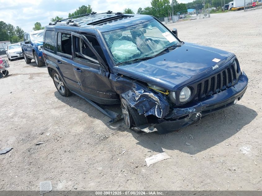 2016 JEEP PATRIOT HIGH ALTITUDE EDITION