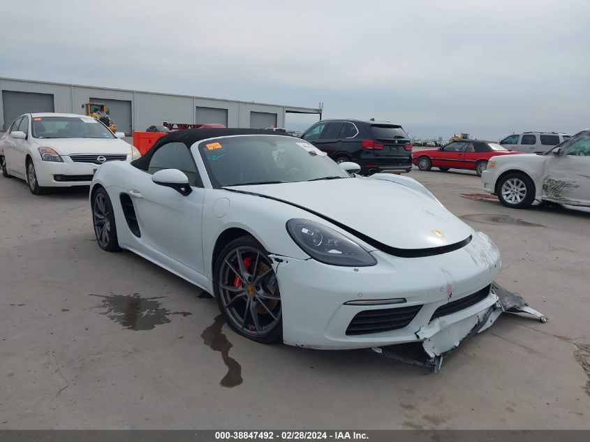 2019 PORSCHE 718 BOXSTER S