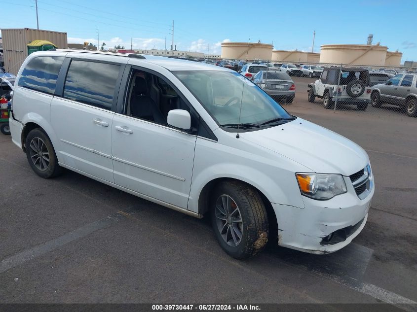 2017 DODGE GRAND CARAVAN SXT