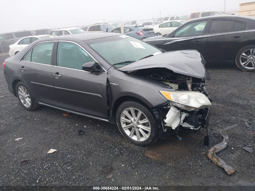 2013 TOYOTA CAMRY HYBRID XLE