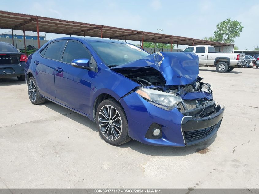 2015 TOYOTA COROLLA S PLUS