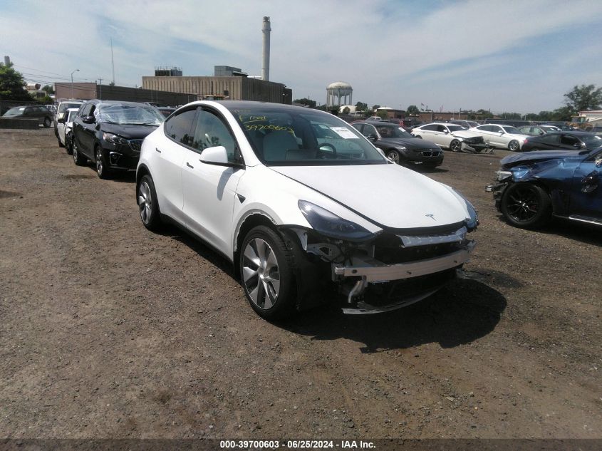 2022 TESLA MODEL Y LONG RANGE DUAL MOTOR ALL-WHEEL DRIVE