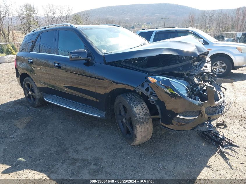 2016 MERCEDES-BENZ GLE 350 4MATIC