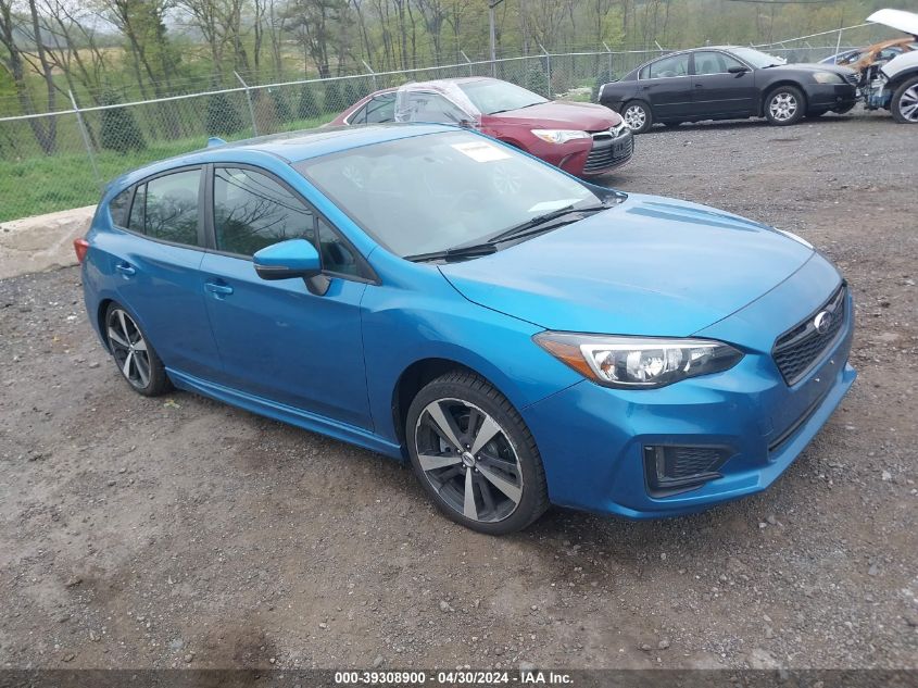 2018 SUBARU IMPREZA 2.0I SPORT