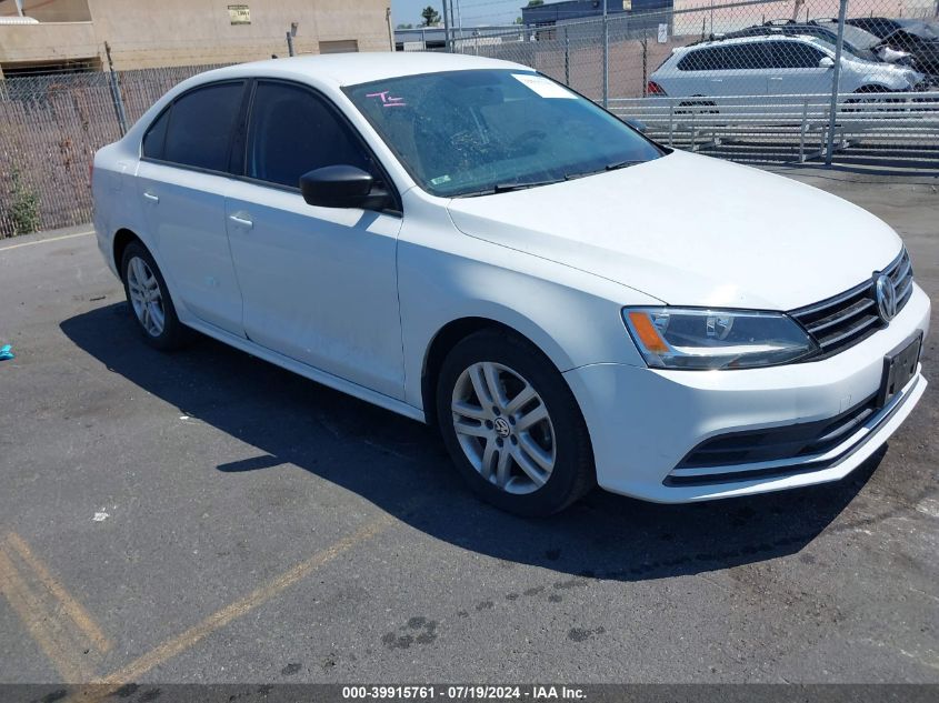 2015 VOLKSWAGEN JETTA 2.0L S