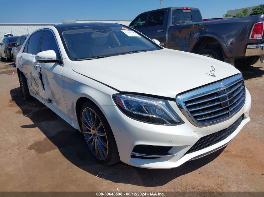 2016 MERCEDES-BENZ S 550 4MATIC