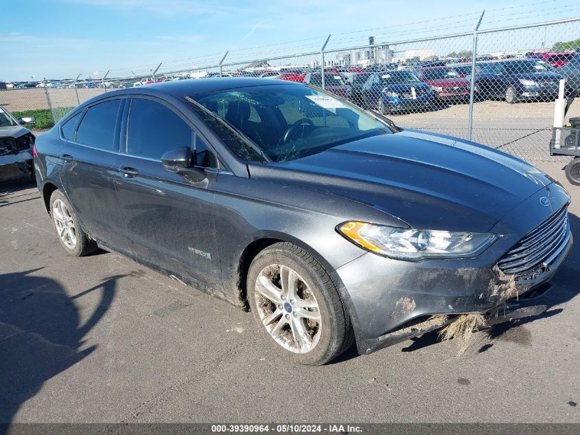 2018 FORD FUSION HYBRID SE