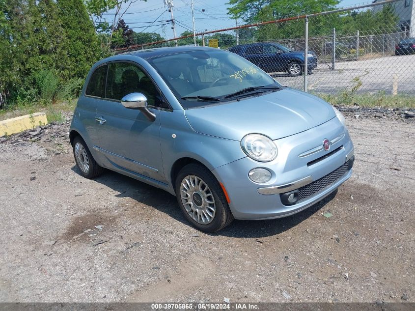 2015 FIAT 500 LOUNGE