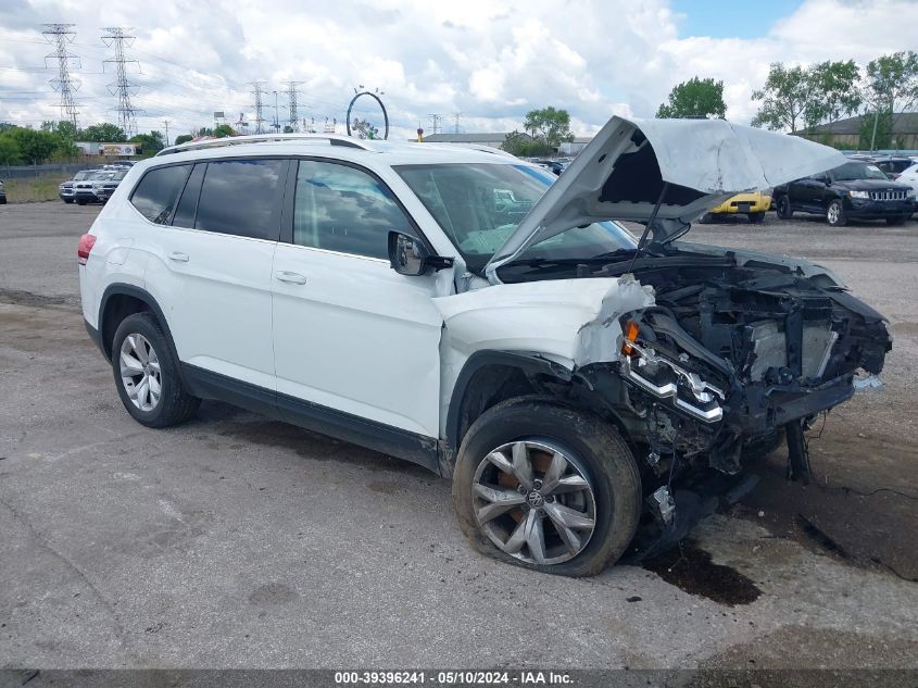 2018 VOLKSWAGEN ATLAS 3.6L V6 SE