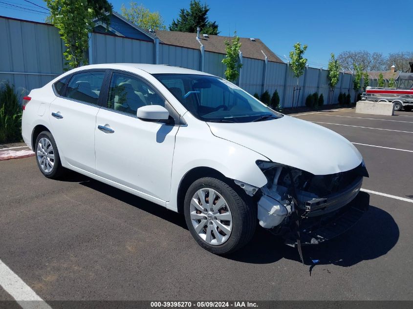 2015 NISSAN SENTRA S