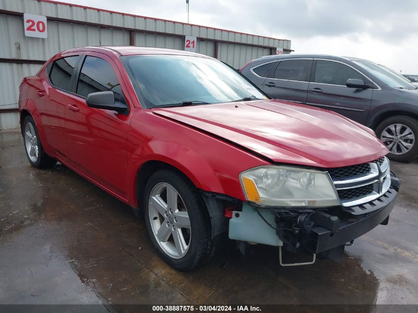 2013 DODGE AVENGER SE