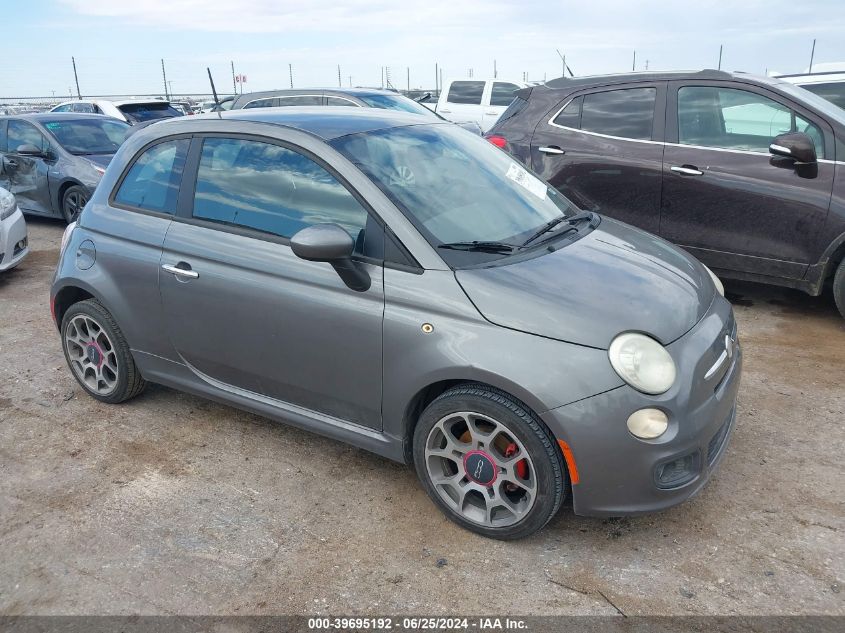 2012 FIAT 500 SPORT