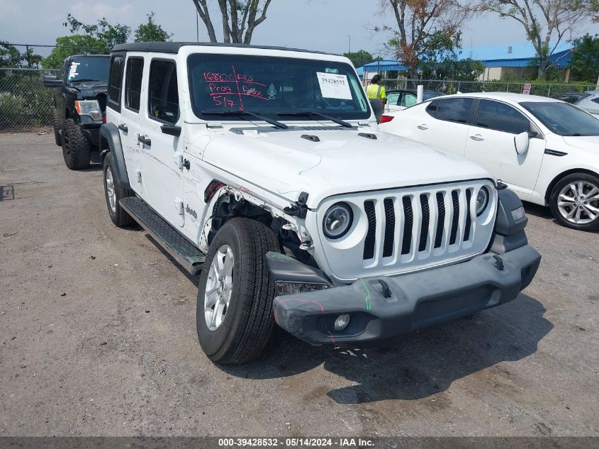 2019 JEEP WRANGLER UNLIMITED SPORT S 4X4