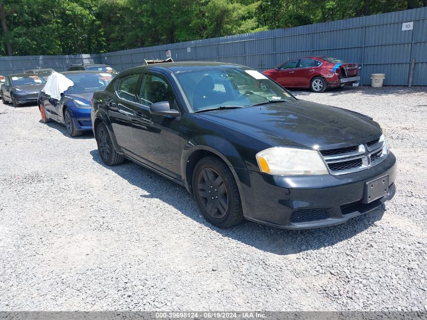 2013 DODGE AVENGER SE