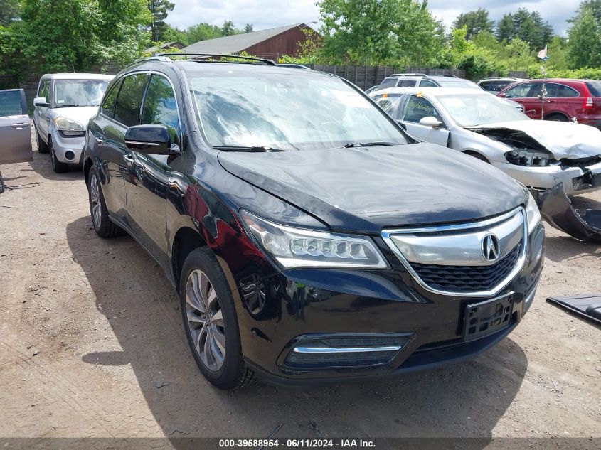 2015 ACURA MDX TECHNOLOGY PACKAGE