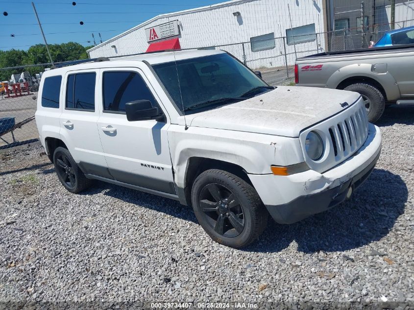 2015 JEEP PATRIOT ALTITUDE EDITION