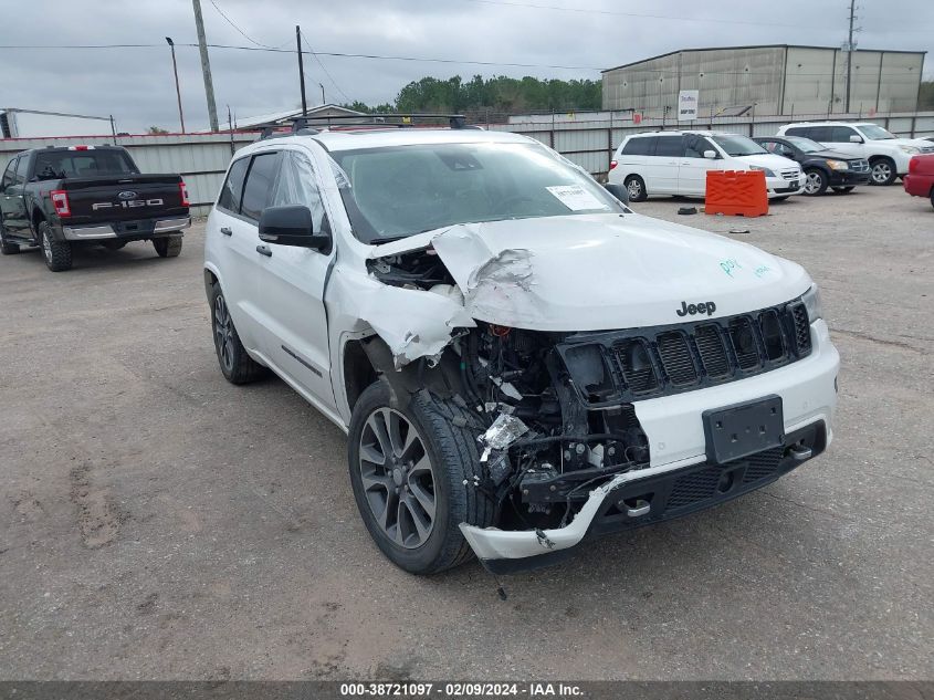 2017 JEEP GRAND CHEROKEE OVERLAND 4X4