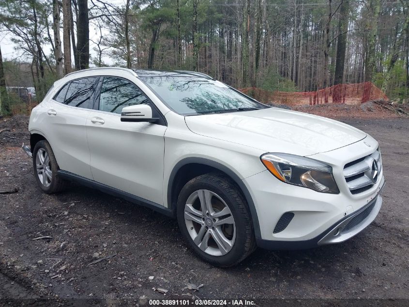 2015 MERCEDES-BENZ GLA 250 4MATIC