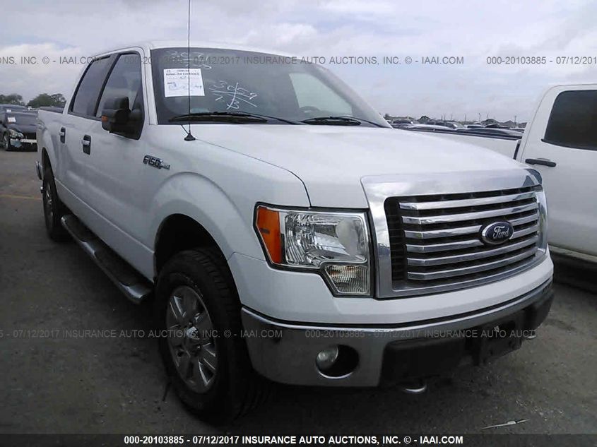 2012 FORD F150 SUPERCREW