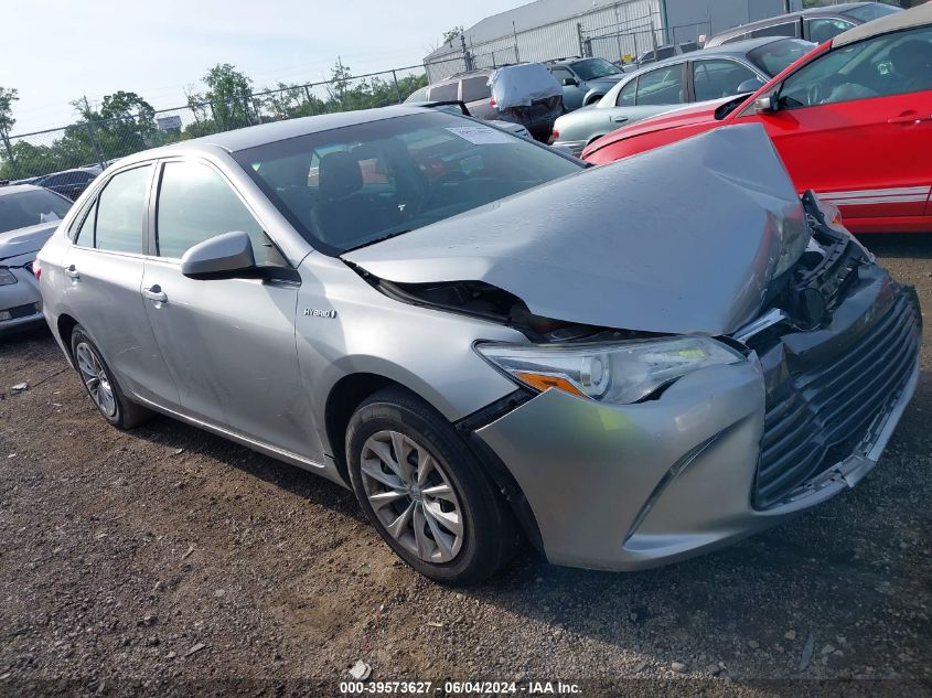 2017 TOYOTA CAMRY HYBRID LE