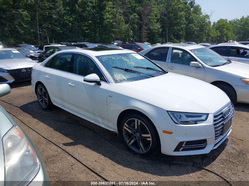 2017 AUDI A4 2.0T PREMIUM