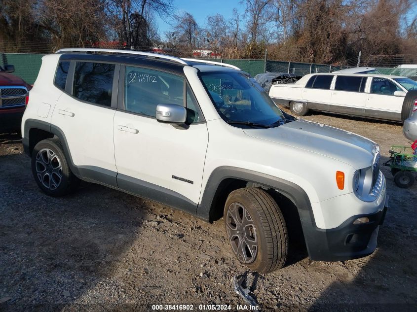 2016 JEEP RENEGADE LIMITED