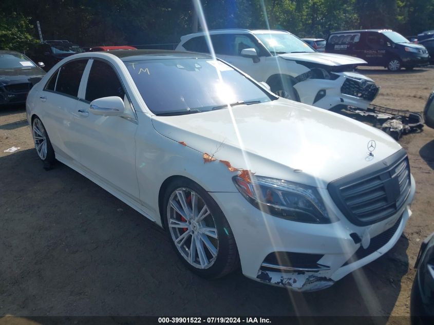 2015 MERCEDES-BENZ S 550