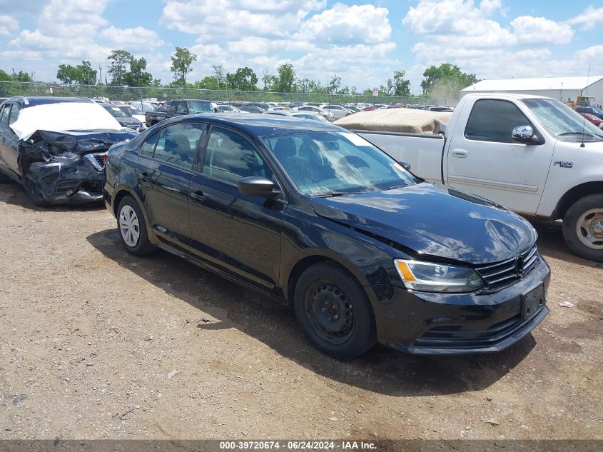 2015 VOLKSWAGEN JETTA 2.0L S