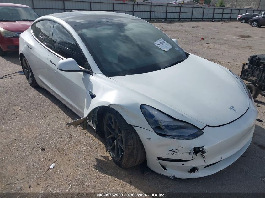 2022 TESLA MODEL 3 LONG RANGE DUAL MOTOR ALL-WHEEL DRIVE