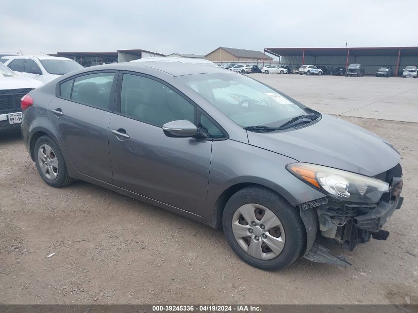 2016 KIA FORTE LX