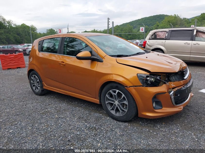 2017 CHEVROLET SONIC LT AUTO