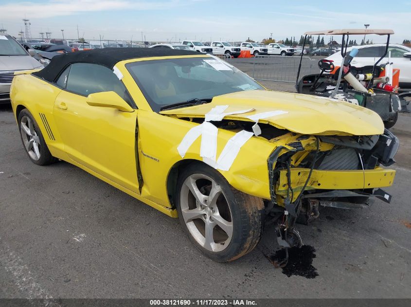 2014 CHEVROLET CAMARO 2LT