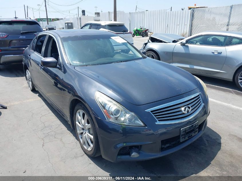 2010 INFINITI G37 JOURNEY