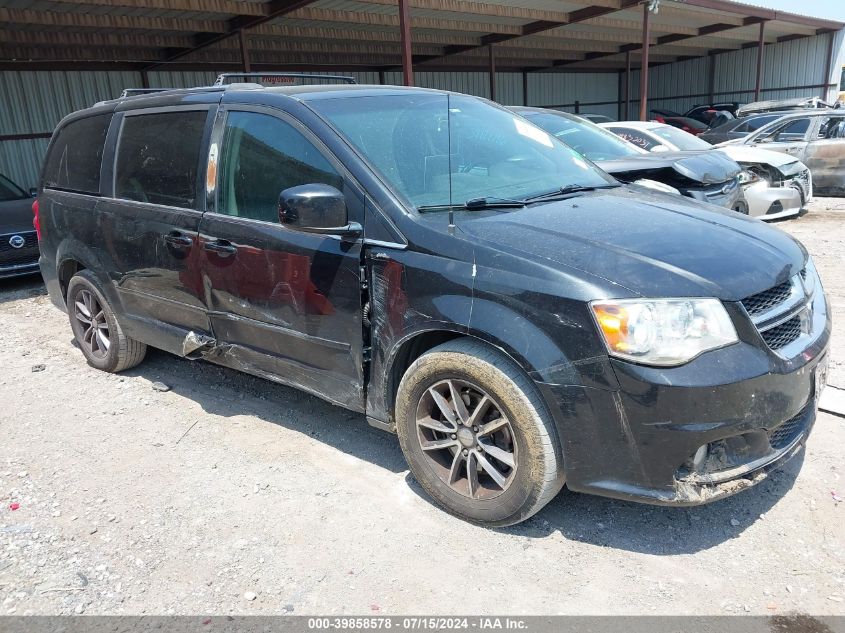 2017 DODGE GRAND CARAVAN SXT