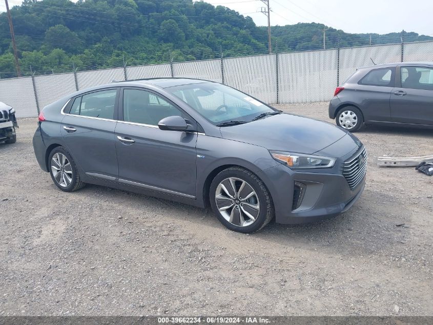 2019 HYUNDAI IONIQ HYBRID LIMITED