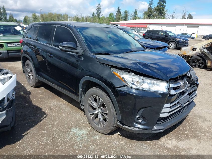 2019 TOYOTA HIGHLANDER LE