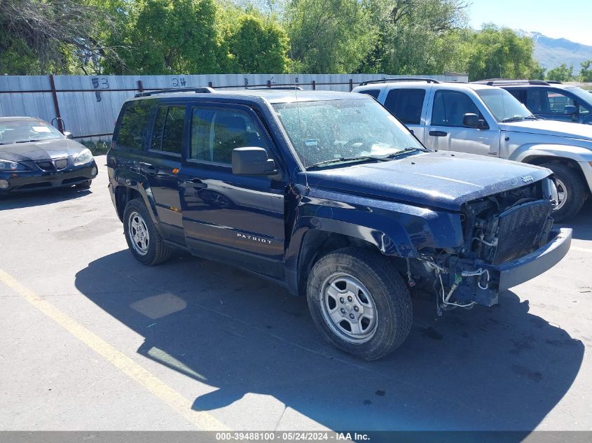 2013 JEEP PATRIOT SPORT