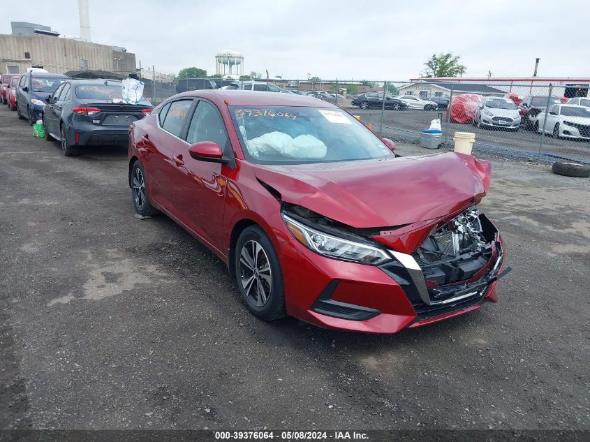 2022 NISSAN SENTRA SV XTRONIC CVT