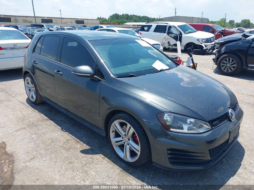 2017 VOLKSWAGEN GTI S