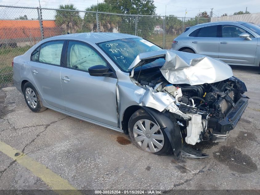 2015 VOLKSWAGEN JETTA 2.0L S