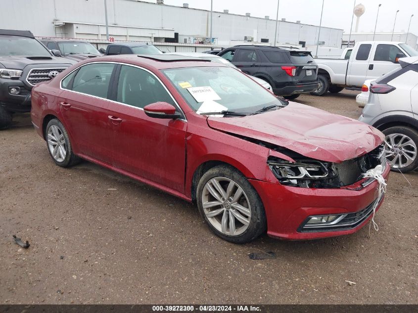 2018 VOLKSWAGEN PASSAT 2.0T SE