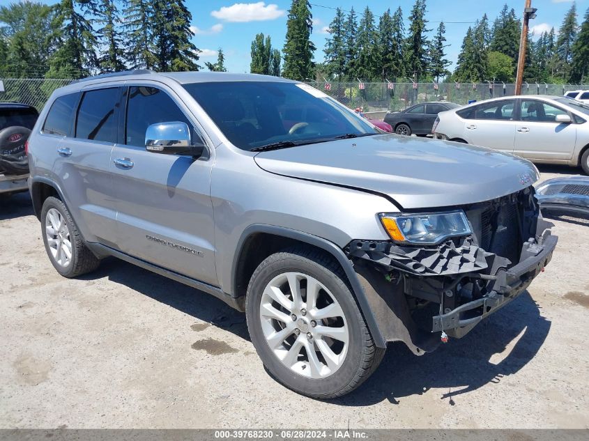 2017 JEEP GRAND CHEROKEE LIMITED 4X4