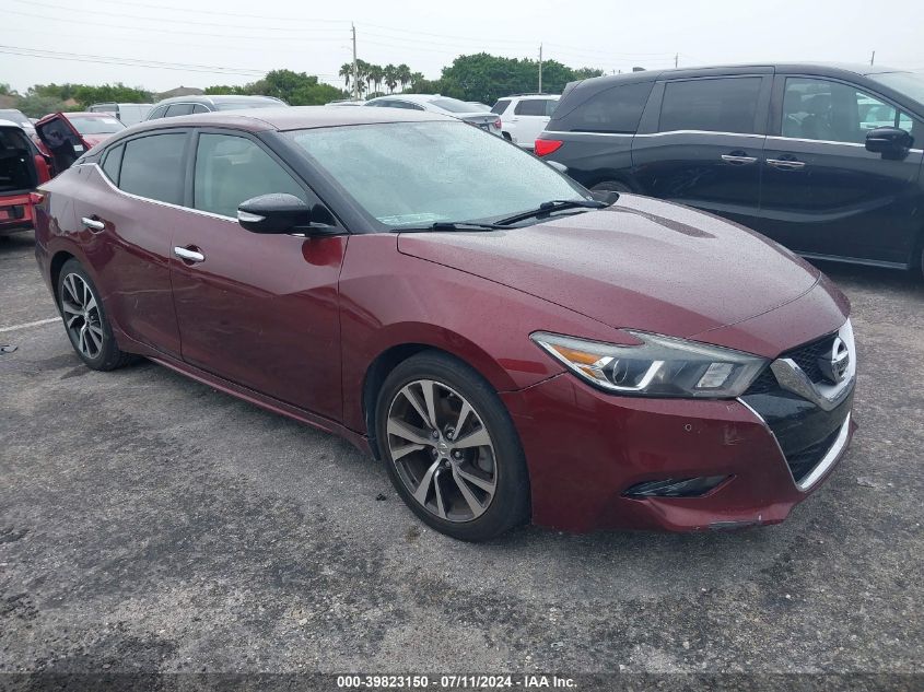 2016 NISSAN MAXIMA 3.5 SV