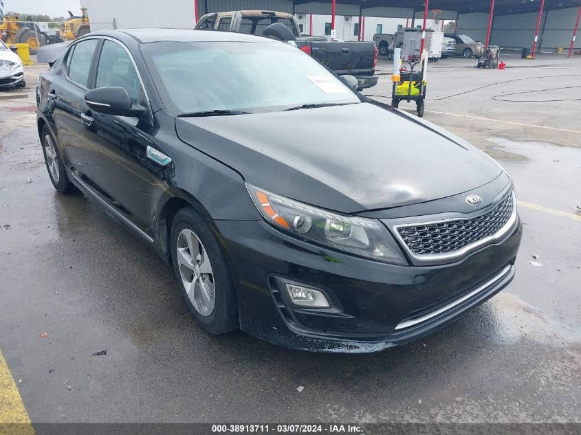 2016 KIA OPTIMA HYBRID