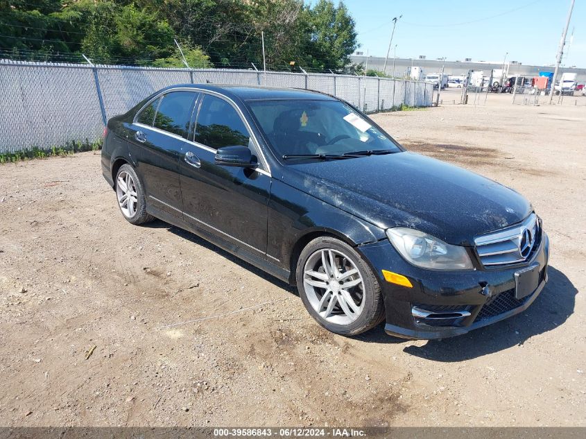 2013 MERCEDES-BENZ C 300 LUXURY 4MATIC/SPORT 4MATIC