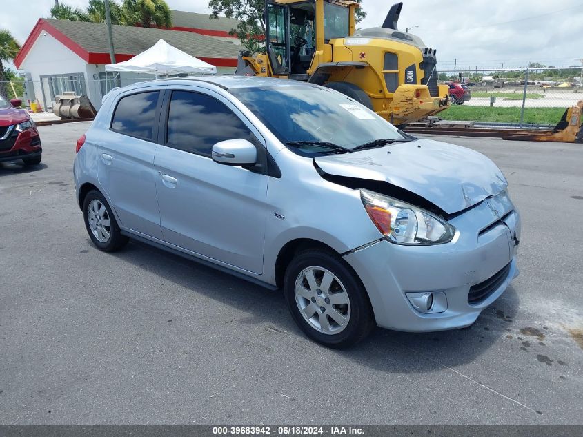 2015 MITSUBISHI MIRAGE ES